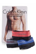 Boxer Calvin Klein, červené, černé, modré