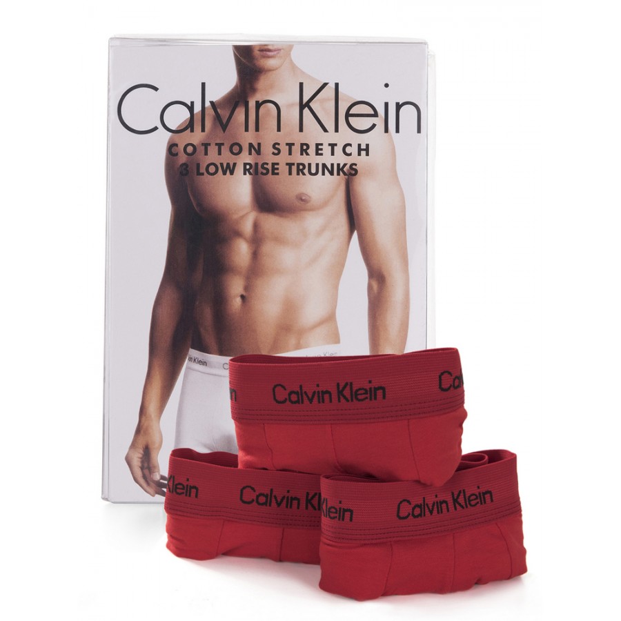 Boxer Calvin Klein,červené