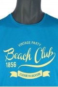 REPABLO modré triko s nápisem Baech Club