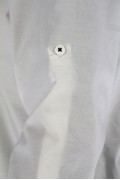 REPABLO bílá košile s možností zapnout ohrnuté rukávy