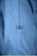 REPABLO modrá košile s nižším límečkem