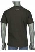 REPABLO - černé triko s kapsičkou