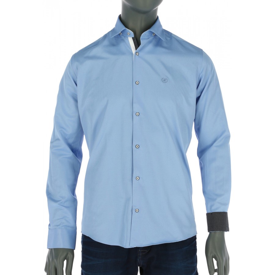 Repablo pánská košile clasic modrá